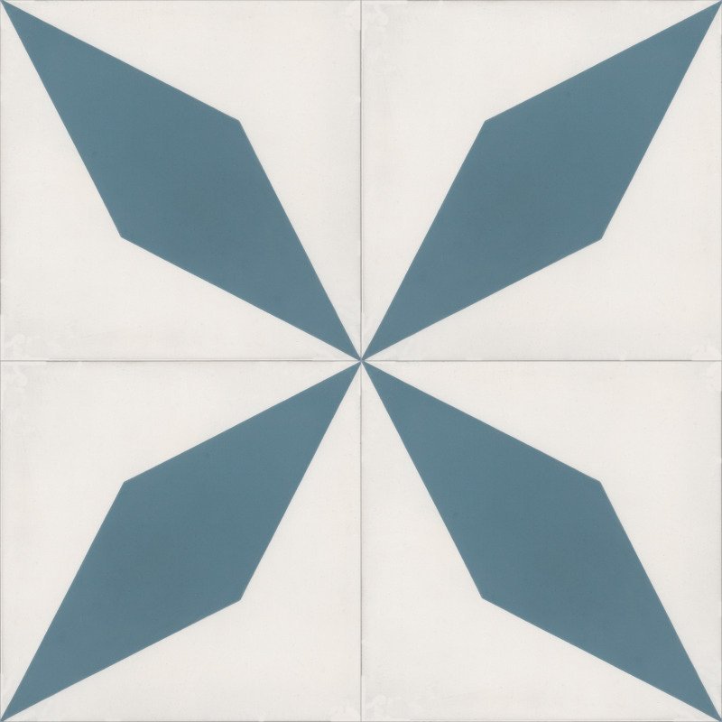 Moroccan Encaustic Cement Pattern 01u7, 20 x 20cm - Tiles &amp; Stone To You