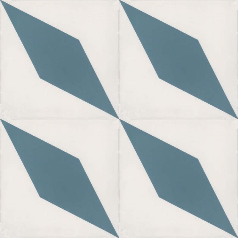 Moroccan Encaustic Cement Pattern 01u7, 20 x 20cm - Tiles &amp; Stone To You