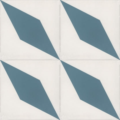 Moroccan Encaustic Cement Pattern 01u7, 20 x 20cm - Tiles &amp; Stone To You