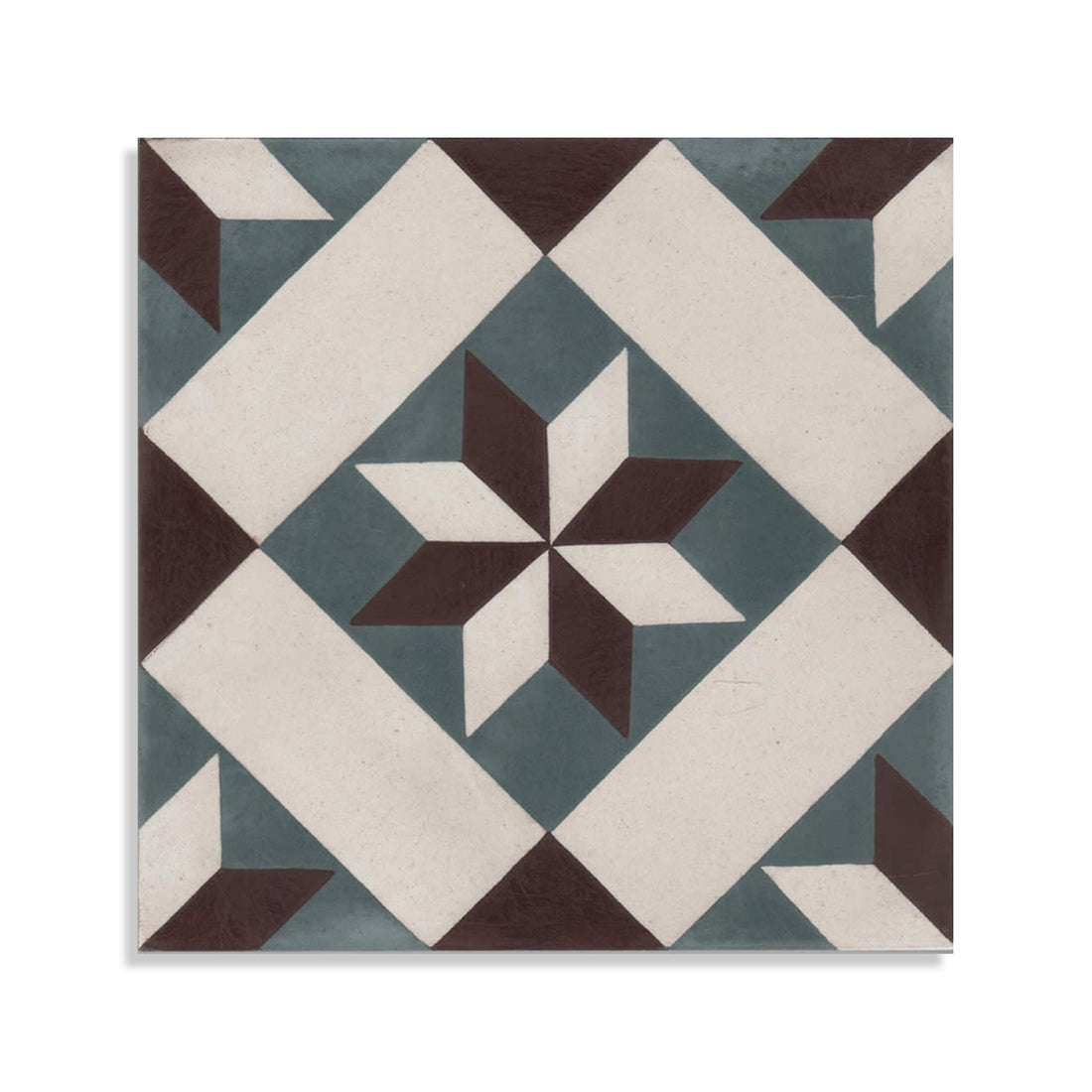 Moroccan Encaustic Cement Pattern 01v, 20 x 20cm - Tiles &amp; Stone To You