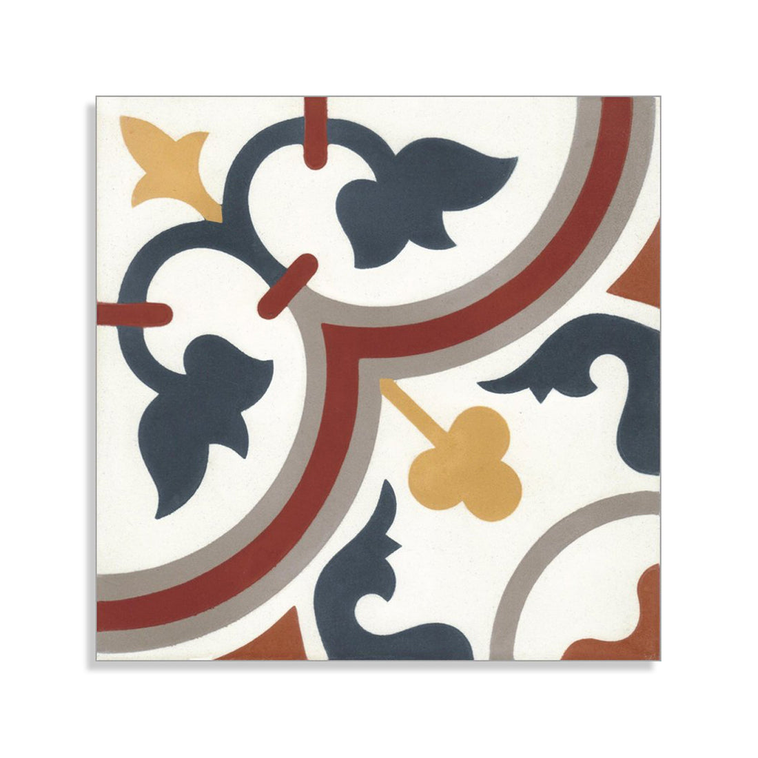 Moroccan Encaustic Cement Pattern 01y, 20 x 20cm - Tiles &amp; Stone To You