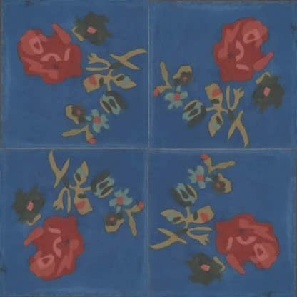 Moroccan Encaustic Cement Pattern 02b, 20 x 20cm - Tiles &amp; Stone To You