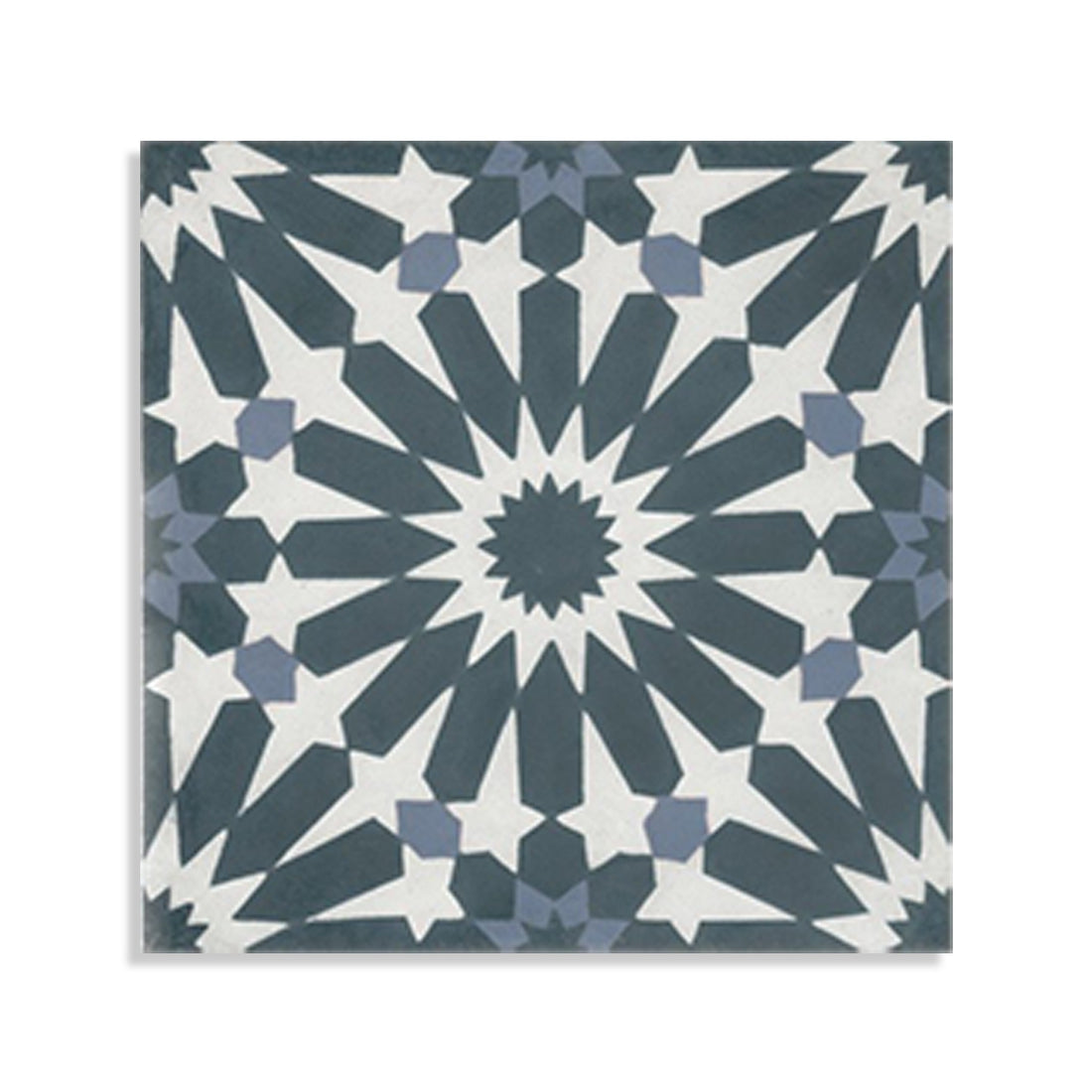 Moroccan Encaustic Cement Pattern 02f, 20 x 20cm - Tiles &amp; Stone To You