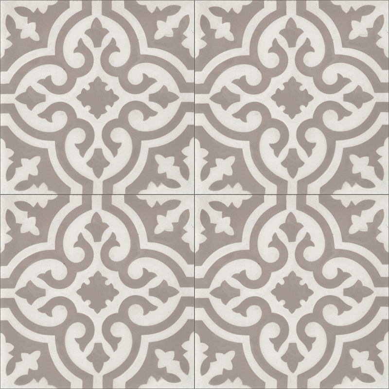 Moroccan Encaustic Cement Pattern 02h, 20 x 20cm - Tiles &amp; Stone To You