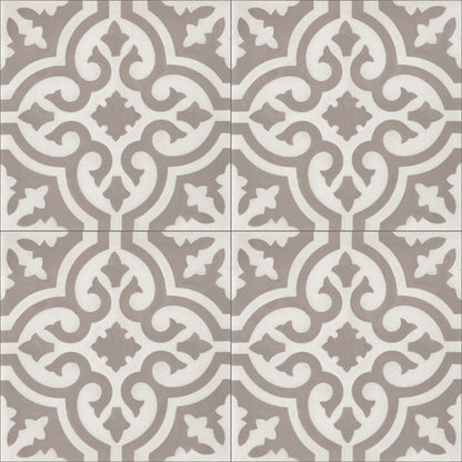 Moroccan Encaustic Cement Pattern 02h, 20 x 20cm - Tiles &amp; Stone To You