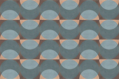 Moroccan Encaustic Cement Pattern 02r, 20 x 20cm - Tiles &amp; Stone To You