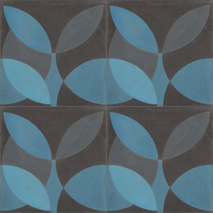 Moroccan Encaustic Cement Pattern 02s, 20 x 20cm - Tiles &amp; Stone To You