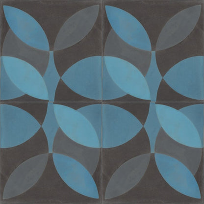 Moroccan Encaustic Cement Pattern 02s, 20 x 20cm - Tiles &amp; Stone To You