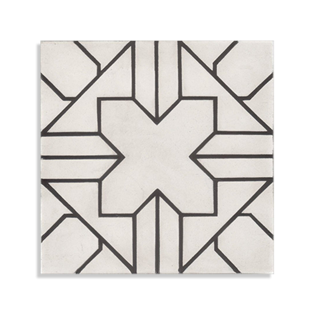Moroccan Encaustic Cement Pattern 02t, 20 x 20cm - Tiles &amp; Stone To You