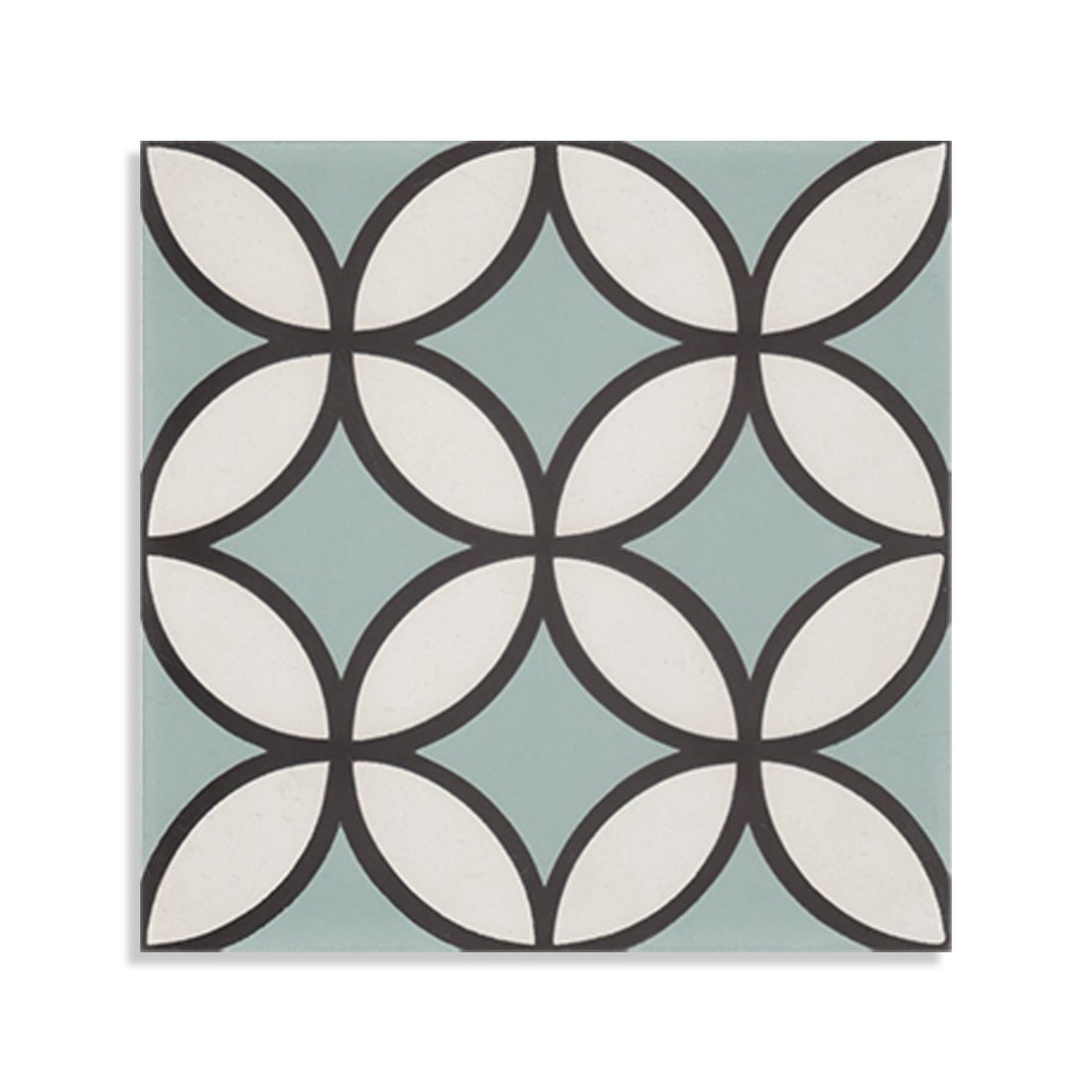 Moroccan Encaustic Cement Pattern 02u1a, 20 x 20cm - Tiles &amp; Stone To You