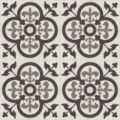 Moroccan Encaustic Cement Pattern 02y, 20 x 20cm - Tiles &amp; Stone To You
