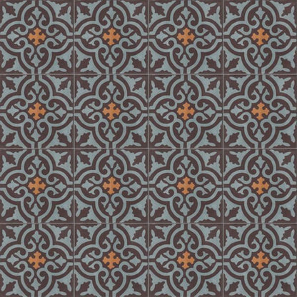 Moroccan Encaustic Cement Pattern 03a, 20 x 20cm - Tiles &amp; Stone To You