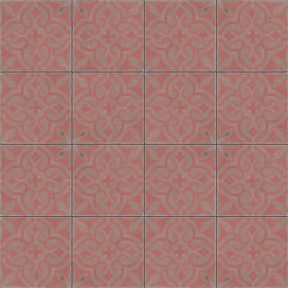 Moroccan Encaustic Cement Pattern 03b, 20 x 20cm - Tiles &amp; Stone To You