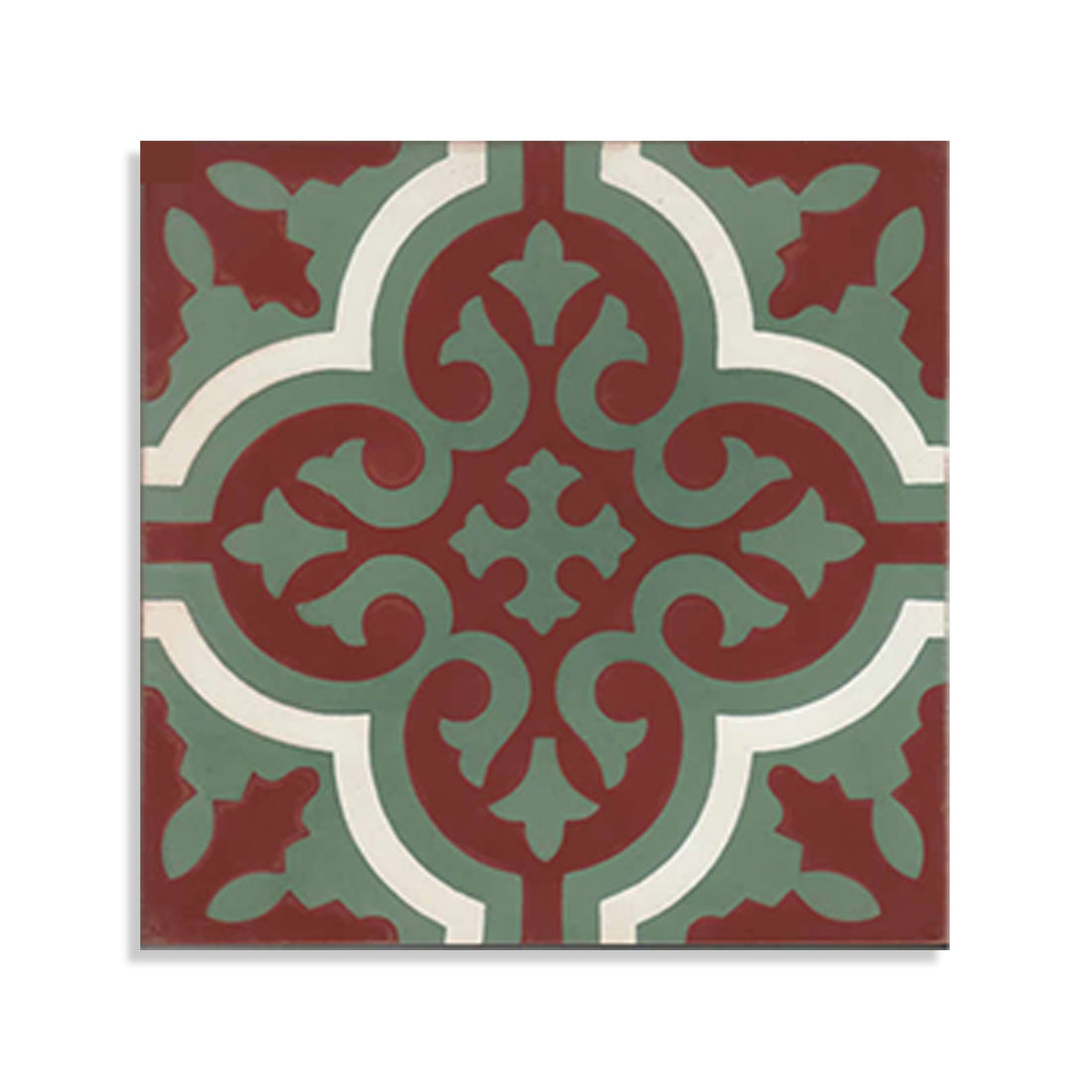 Moroccan Encaustic Cement Pattern 03c, 20 x 20cm - Tiles &amp; Stone To You