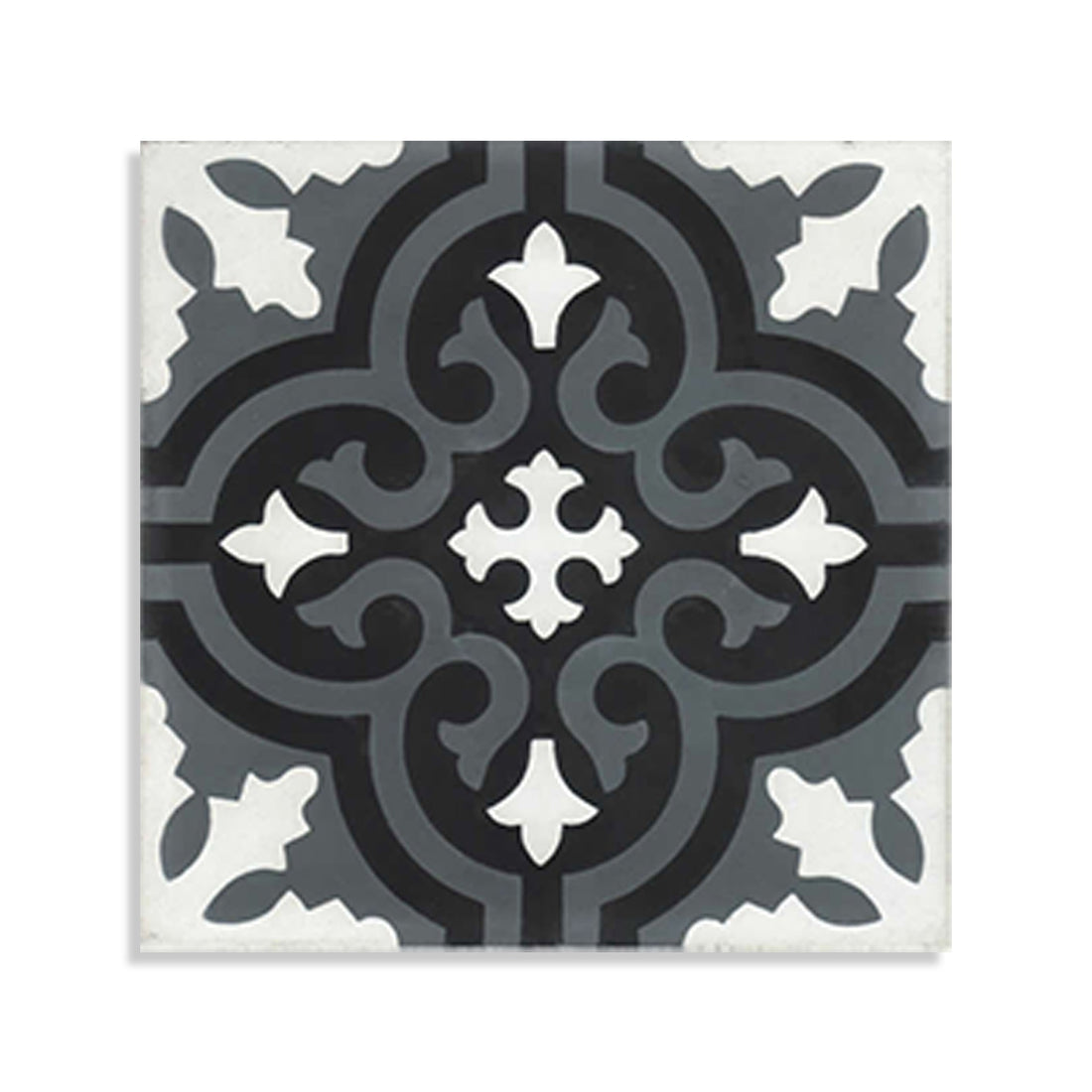 Moroccan Encaustic Cement Pattern 03h, 20 x 20cm - Tiles &amp; Stone To You