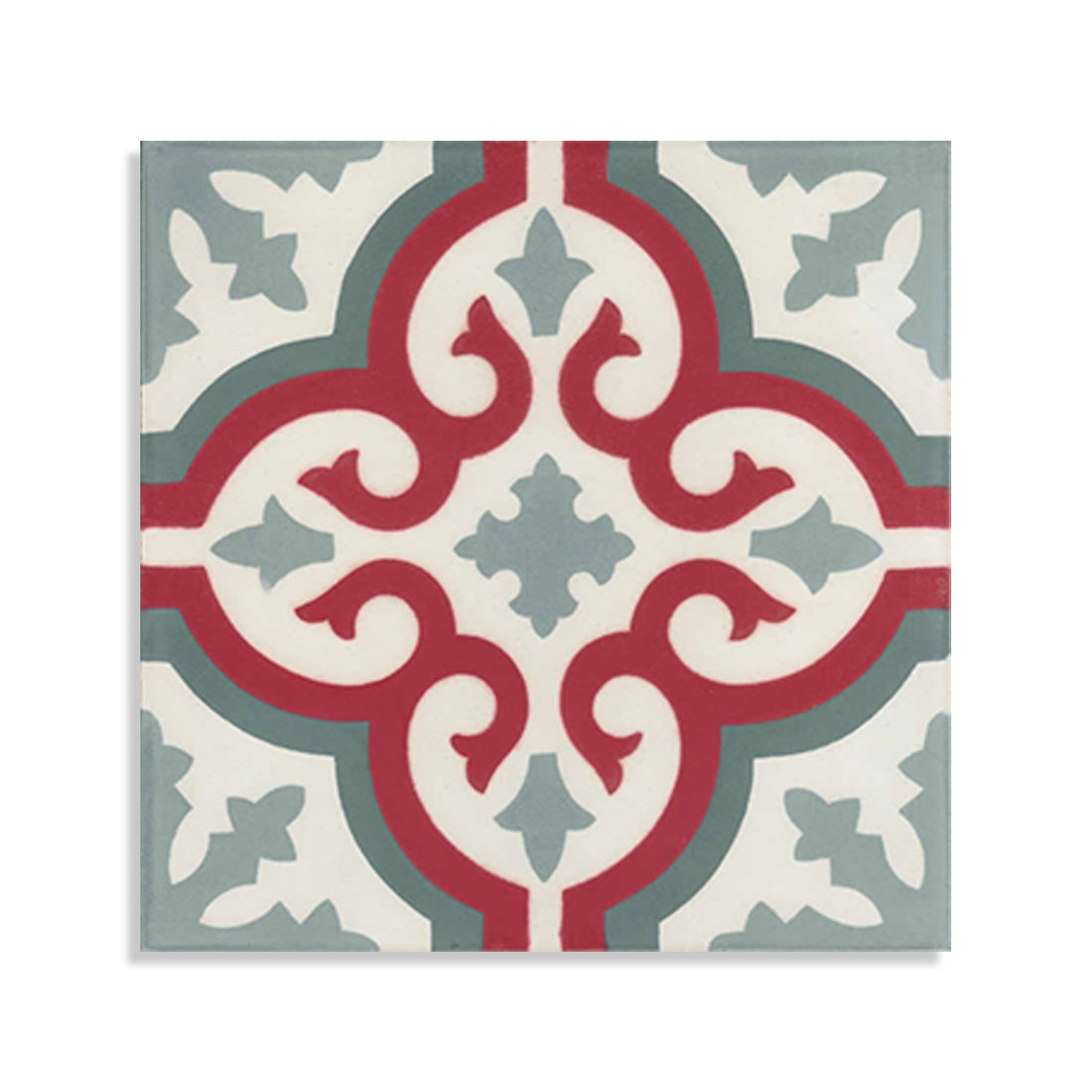 Moroccan Encaustic Cement Pattern 03j, 20 x 20cm - Tiles &amp; Stone To You