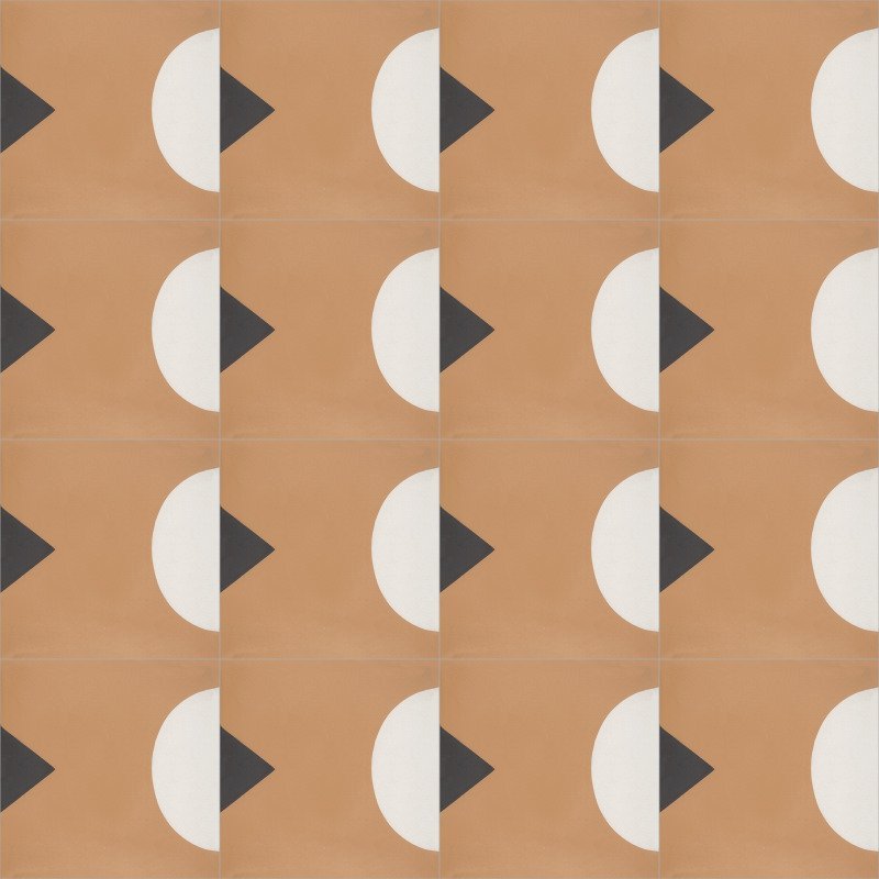 Moroccan Encaustic Cement Pattern 04g, 20 x 20cm - Tiles &amp; Stone To You