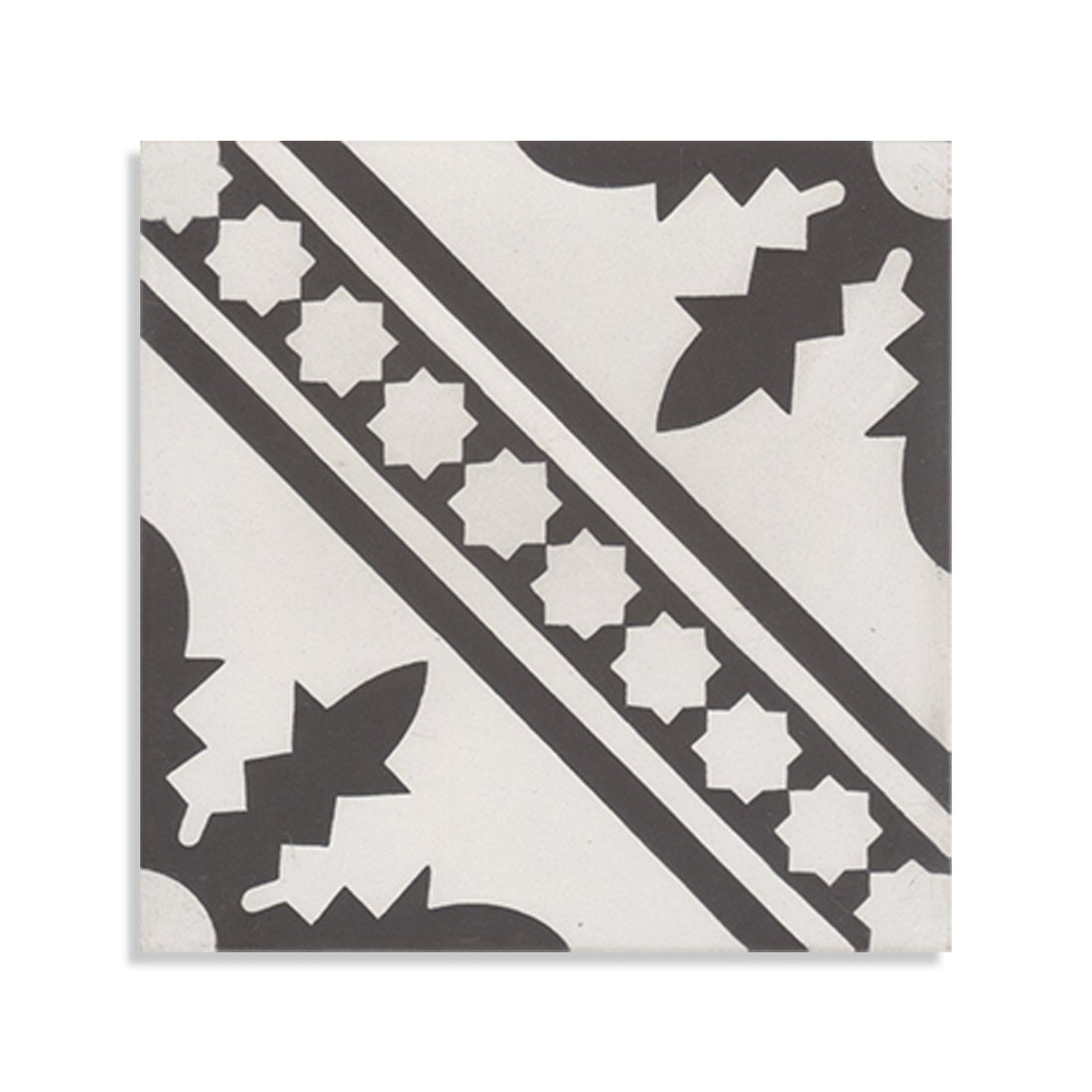 Moroccan Encaustic Cement Pattern 04n, 20 x 20cm - Tiles &amp; Stone To You