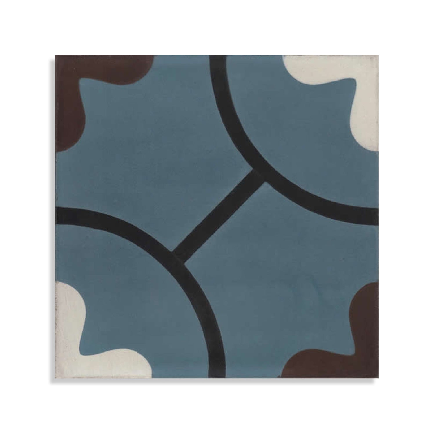 Moroccan Encaustic Cement Pattern 07a, 20 x 20cm - Tiles &amp; Stone To You