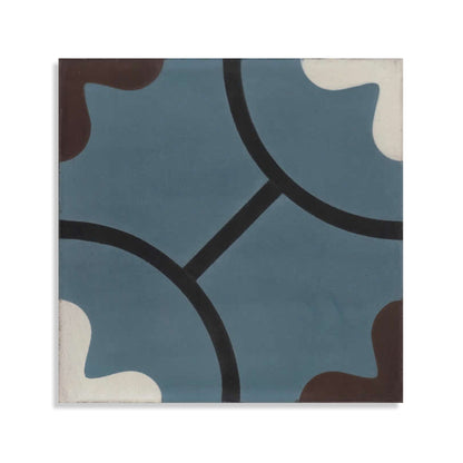 Moroccan Encaustic Cement Pattern 07a, 20 x 20cm - Tiles &amp; Stone To You