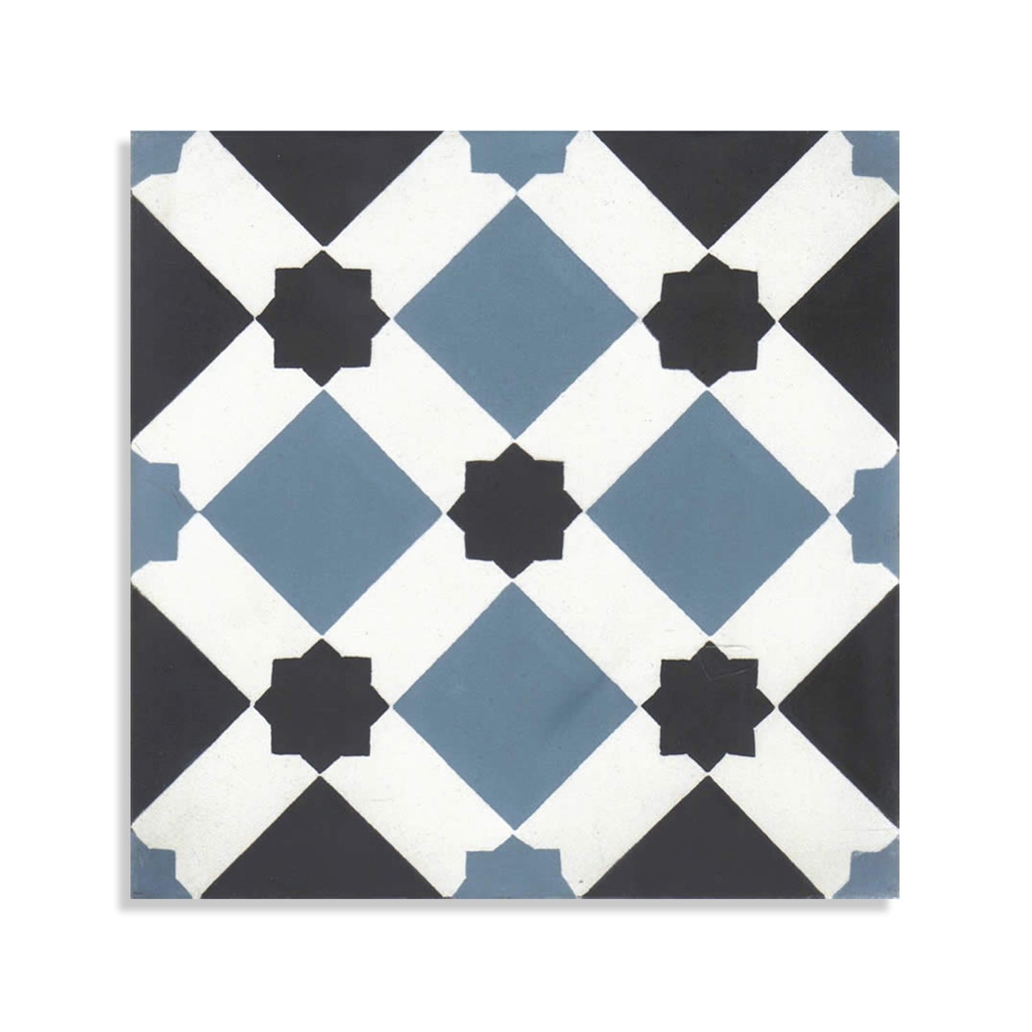 Moroccan Encaustic Cement Pattern 07e, 20 x 20cm - Tiles &amp; Stone To You