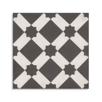 Moroccan Encaustic Cement Pattern 07f, 20 x 20cm - Tiles &amp; Stone To You