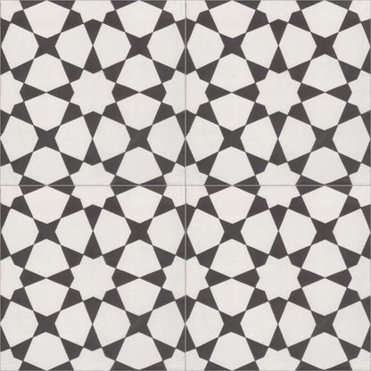 Moroccan Encaustic Cement Pattern 07h, 20 x 20cm - Tiles &amp; Stone To You