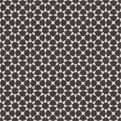 Moroccan Encaustic Cement Pattern 07q, 20 x 20cm - Tiles &amp; Stone To You