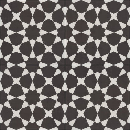 Moroccan Encaustic Cement Pattern 07q, 20 x 20cm - Tiles &amp; Stone To You