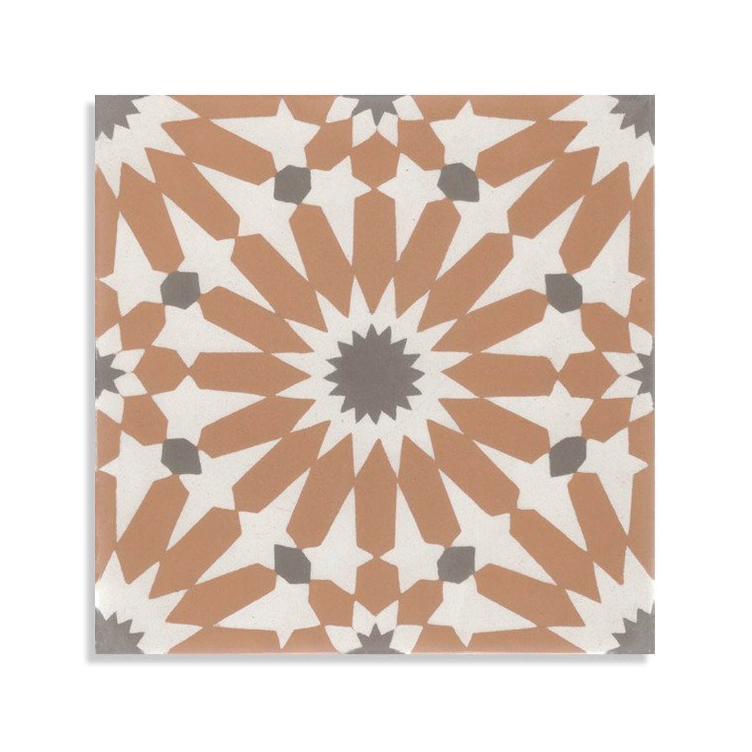 Moroccan Encaustic Cement Pattern 0ff, 20 x 20cm - Tiles &amp; Stone To You