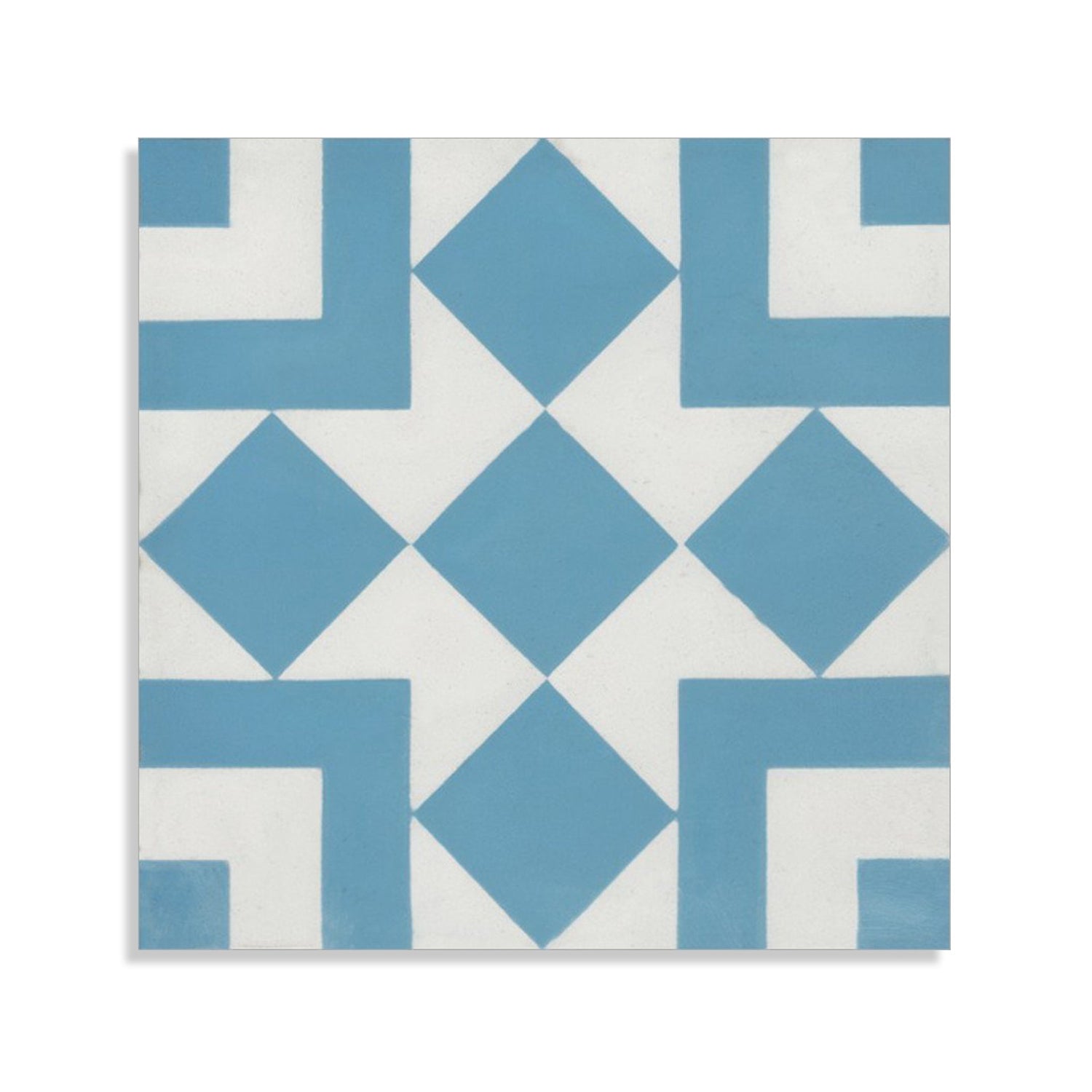 Moroccan Encaustic Cement Pattern 0k2, 20 x 20cm - Tiles &amp; Stone To You