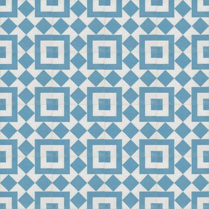 Moroccan Encaustic Cement Pattern 0k2, 20 x 20cm - Tiles &amp; Stone To You