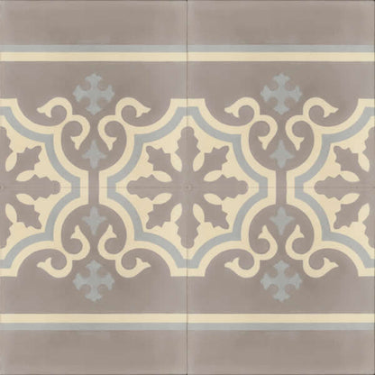 Moroccan Encaustic Cement Pattern 110b, 20 x 20cm - Tiles &amp; Stone To You