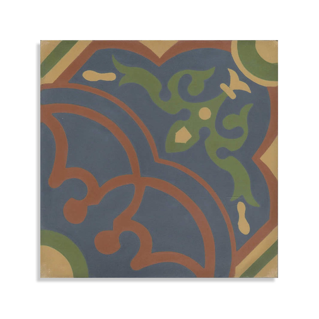 Moroccan Encaustic Cement Pattern 14e, 20 x 20cm - Tiles &amp; Stone To You