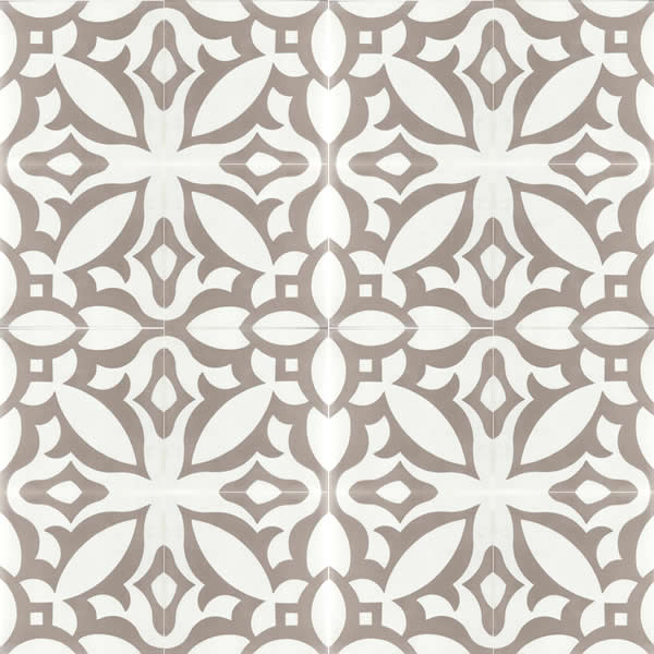 Moroccan Encaustic Cement Pattern 15b, 20 x 20cm - Tiles &amp; Stone To You