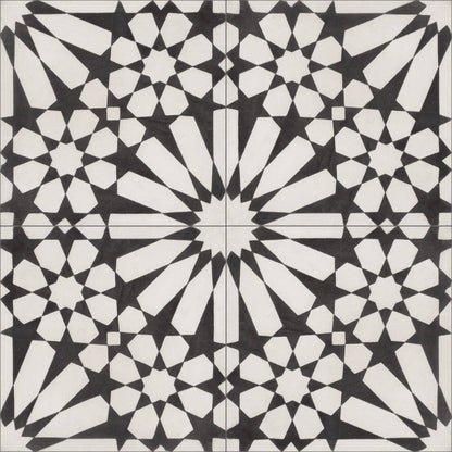 Moroccan Encaustic Cement Pattern 19d, 20 x 20cm - Tiles &amp; Stone To You