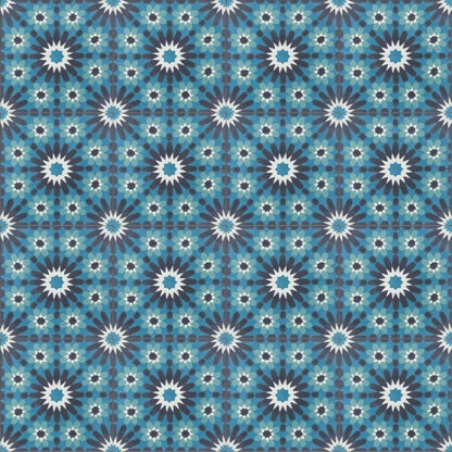 Moroccan Encaustic Cement Pattern 23b, 20 x 20cm - Tiles &amp; Stone To You