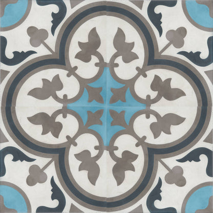 Moroccan Encaustic Cement Pattern 26a, 20 x 20cm - Tiles &amp; Stone To You