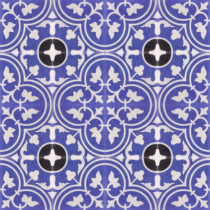 Moroccan Encaustic Cement Pattern 26c, 20 x 20cm - Tiles &amp; Stone To You