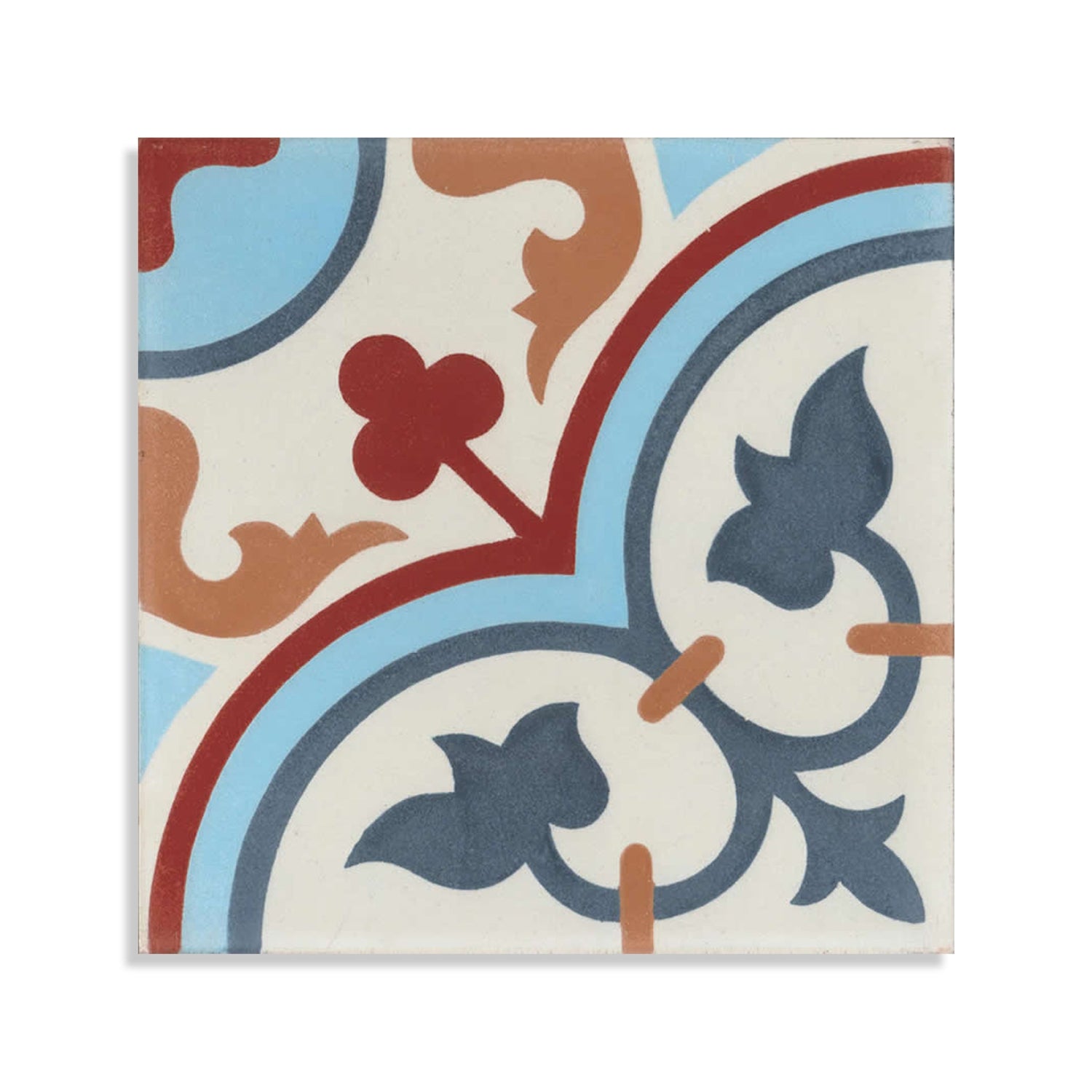 Moroccan Encaustic Cement Pattern 26e, 20 x 20cm - Tiles &amp; Stone To You