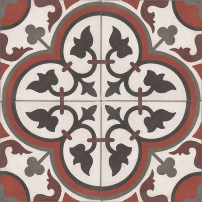 Moroccan Encaustic Cement Pattern 26h, 20 x 20cm - Tiles &amp; Stone To You