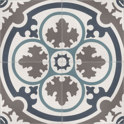 Moroccan Encaustic Cement Pattern 26j, 20 x 20cm - Tiles &amp; Stone To You