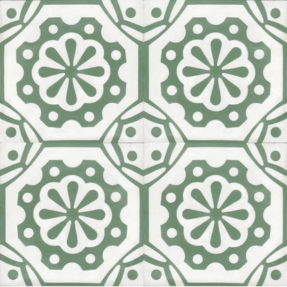 Moroccan Encaustic Cement Pattern 27a, 20 x 20cm - Tiles &amp; Stone To You