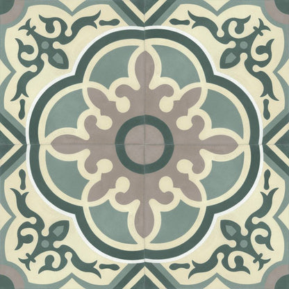 Moroccan Encaustic Cement Pattern 29c, 20 x 20cm - Tiles &amp; Stone To You