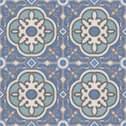 Moroccan Encaustic Cement Pattern 29d, 20 x 20cm - Tiles &amp; Stone To You