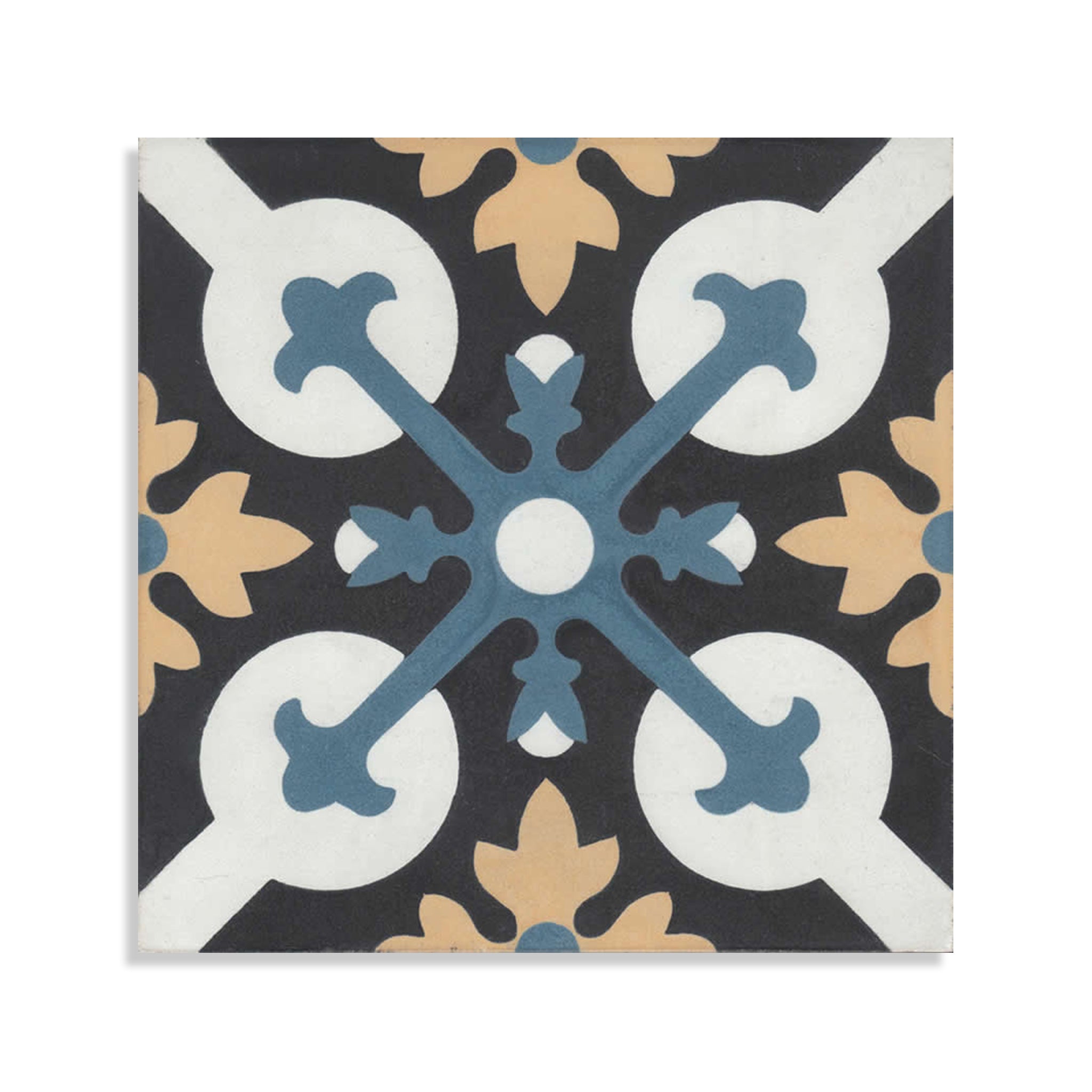 Moroccan Encaustic Cement Pattern 36a, 20 x 20cm - Tiles &amp; Stone To You