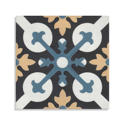 Moroccan Encaustic Cement Pattern 36a, 20 x 20cm - Tiles &amp; Stone To You