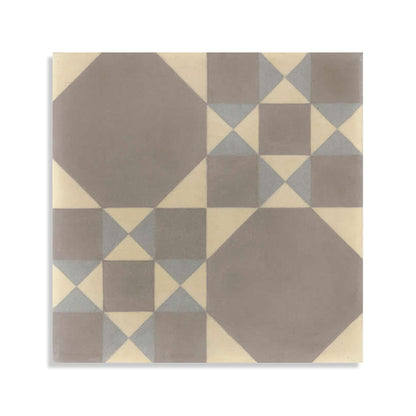 Moroccan Encaustic Cement Pattern gr03, 20 x 20cm - Tiles &amp; Stone To You