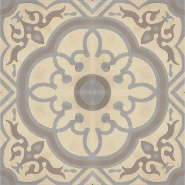 Moroccan Encaustic Cement Pattern gr13, 20 x 20cm - Tiles &amp; Stone To You