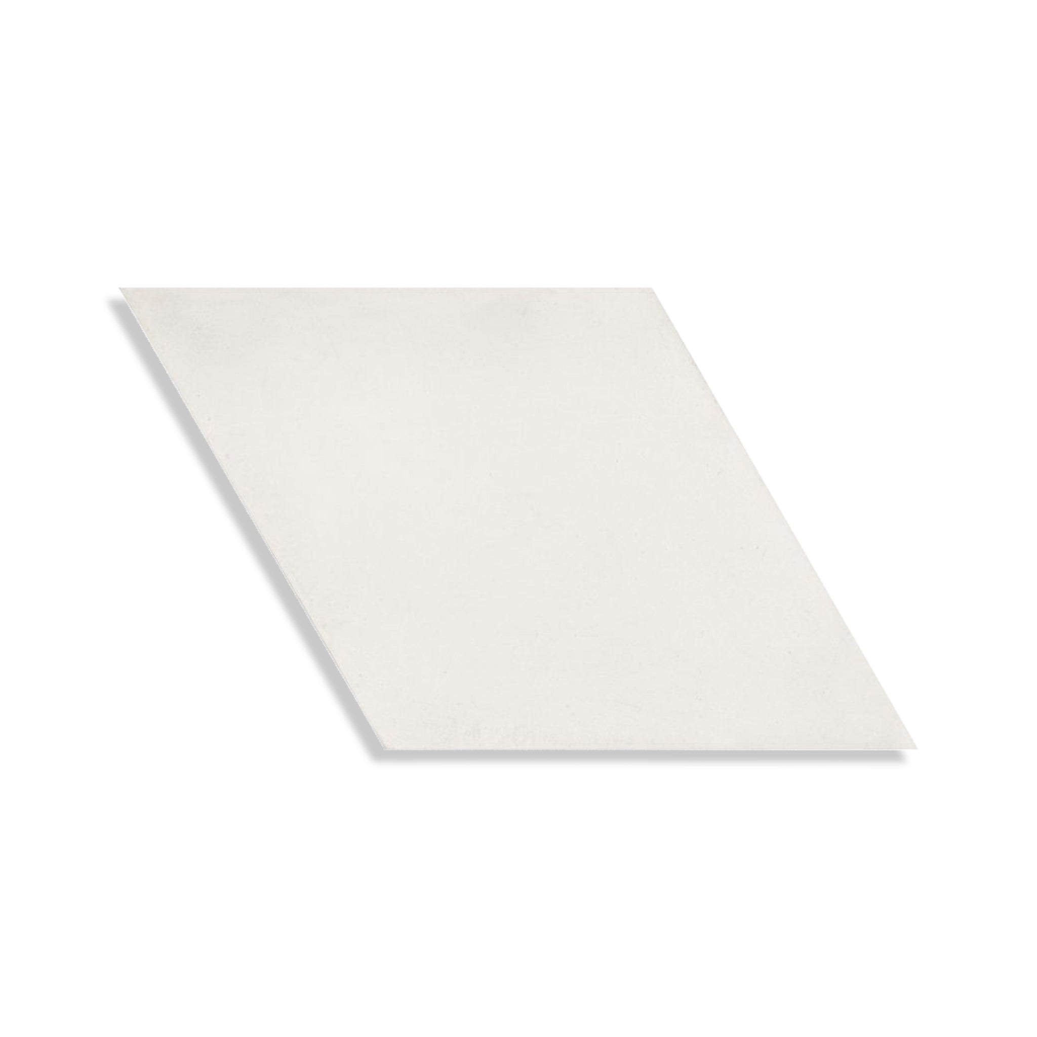 Moroccan Encaustic Cement Rhombus White, 16.2 x 28.2cm - Tiles &amp; Stone To You